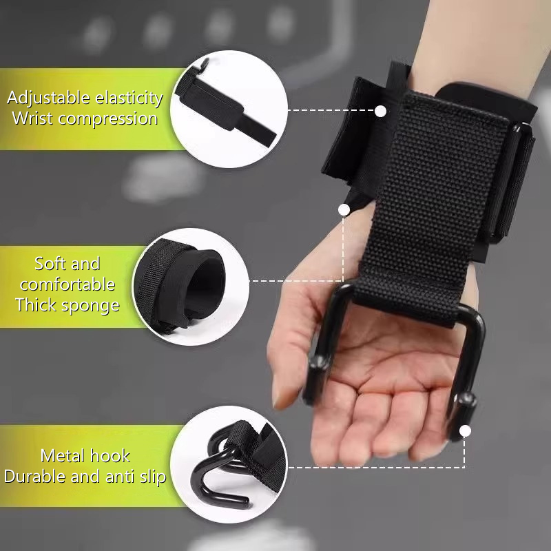 【F】2 pezzi: ganci per sollevam - Wrist Wraps Weightlifting Support recensione e prezzo