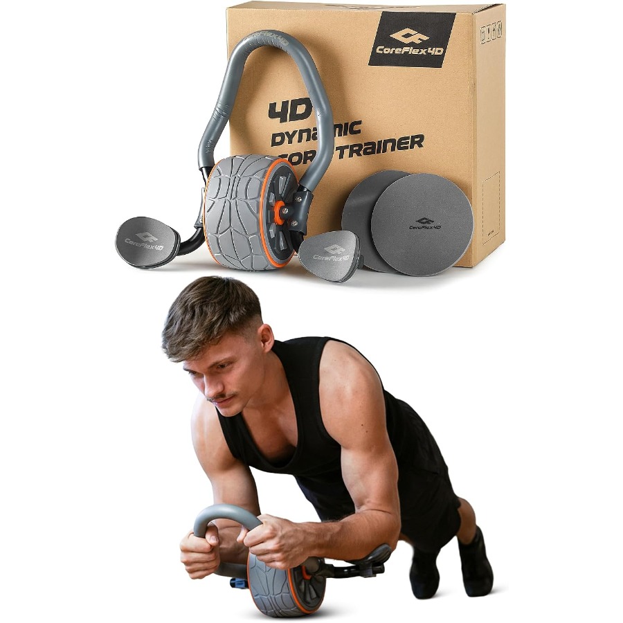 Rullo per addominali CoreFlex4 - Ab Roller Wheel With Elbow Support recensione e prezzo