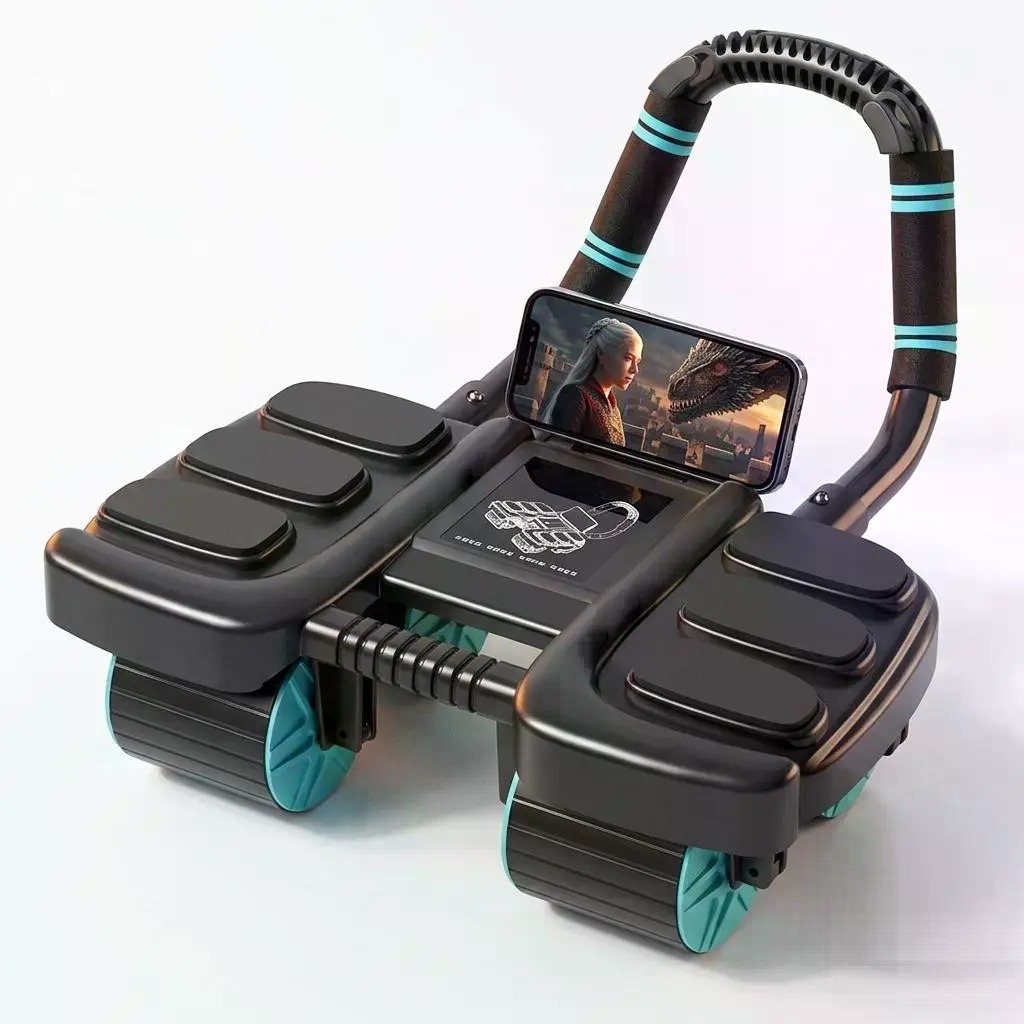 Rullo addominale a 4 ruote con - Ab Roller Wheel With Elbow Support recensione e prezzo